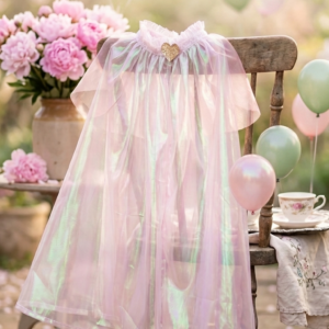 Capa Fantasia Organza Sobreposiçao Tule