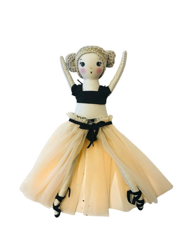Boneca Bailarina Tricot