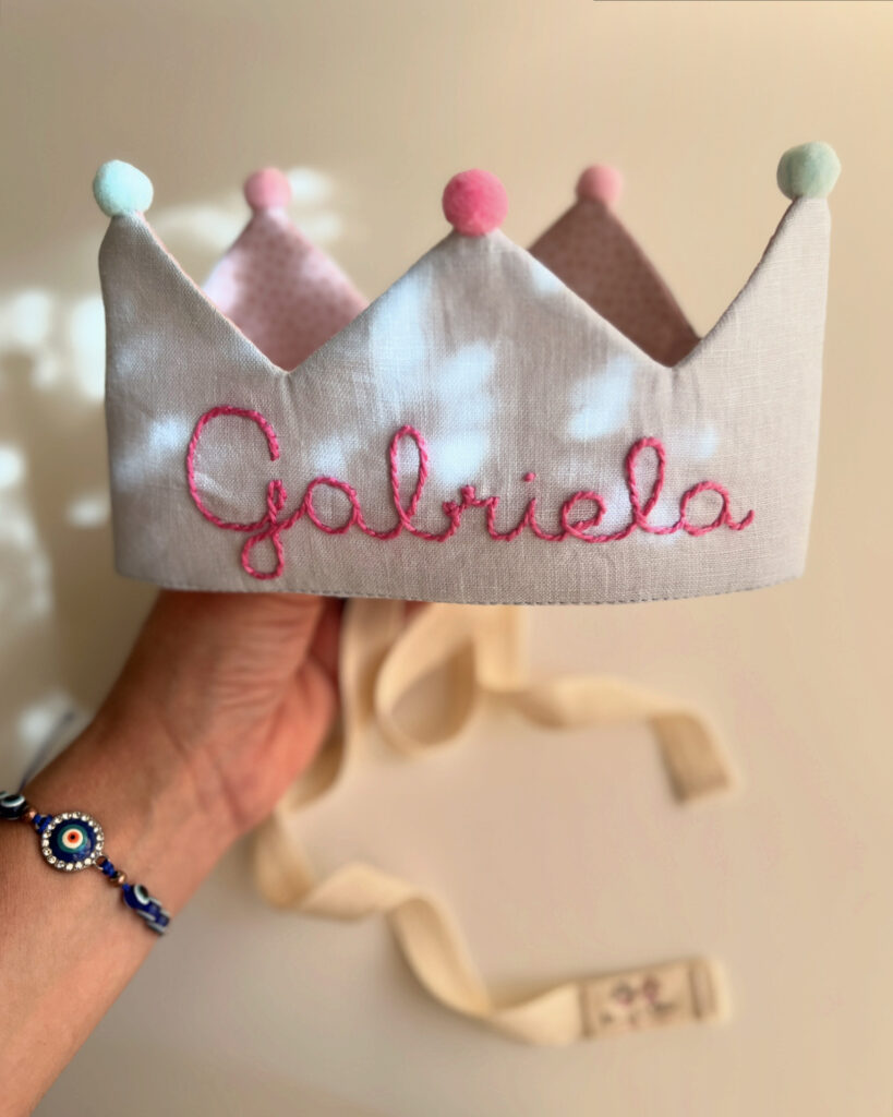 Coroa personalizada